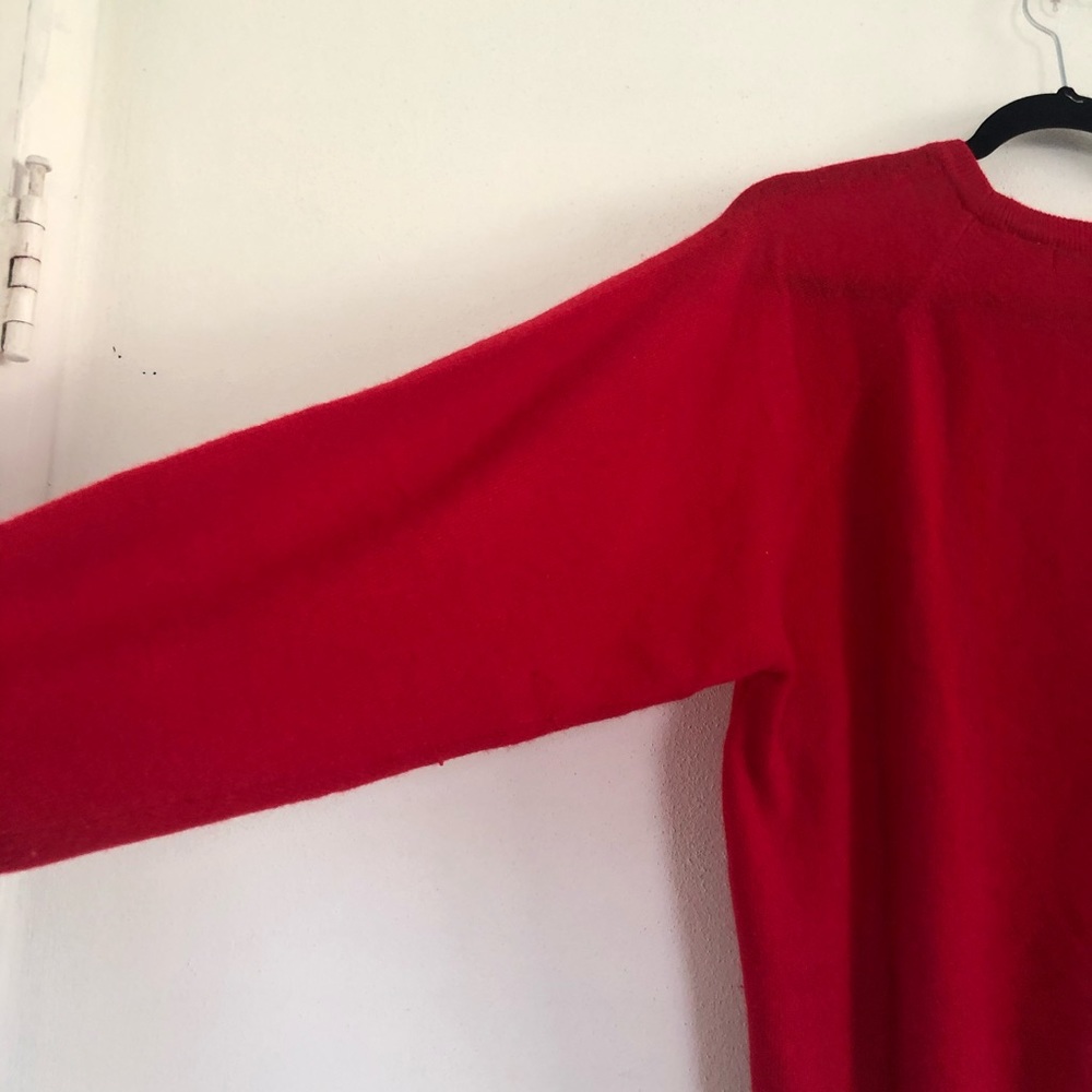 Intro Fenn Wright Manson Wool Blend Red Sweater - image 4